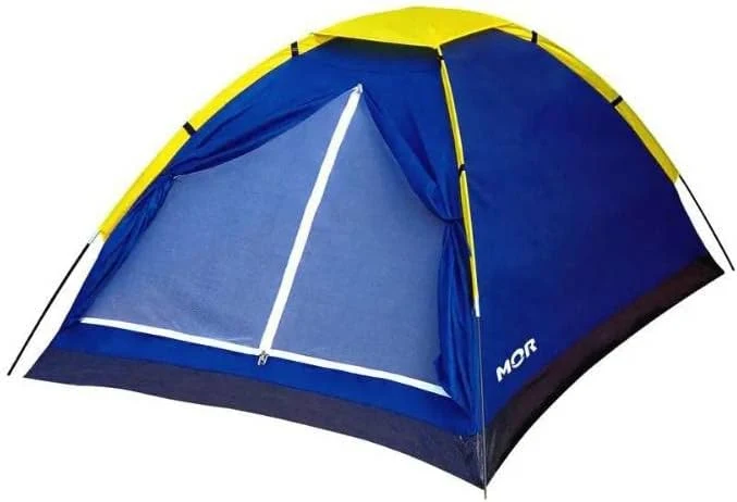 Barraca de Acampamento Para 4 Pessoas Modelo Iglu Mor Life Azul