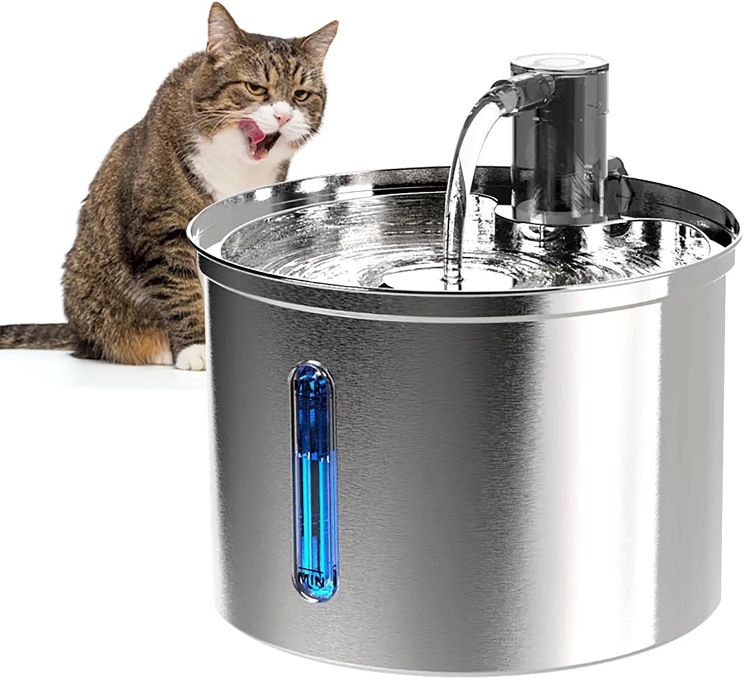 Bebedouro Fonte de Água 3L com Filtro Silenciosa para Cães e Gatos Newpet