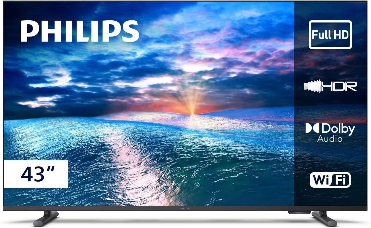Smart TV Philips 43" Full HD USB Dolby Audio HDMI Wi-Fi
