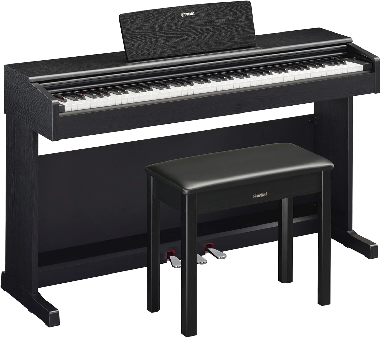 Piano Digital 88 Teclas Yamaha ARIUS YDP-105B Preto
