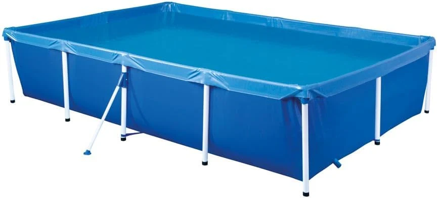 Piscina Estrutural Armação Retangular Standart 3000 Litros Pvc Mor