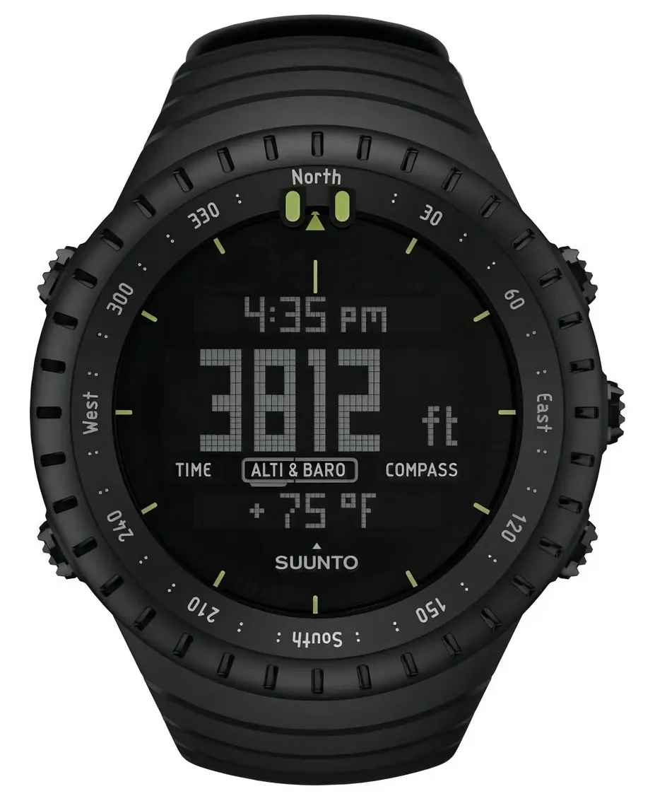 Relógio Outdoor Suunto Core All Black Military Preto