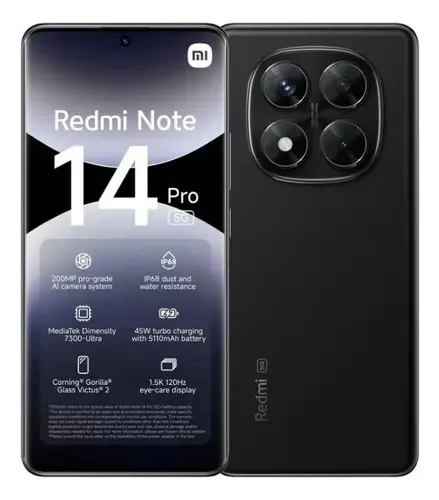 Smartphone Xiaomi Redmi Note 14 Pro 5G 256GB 8GB Original