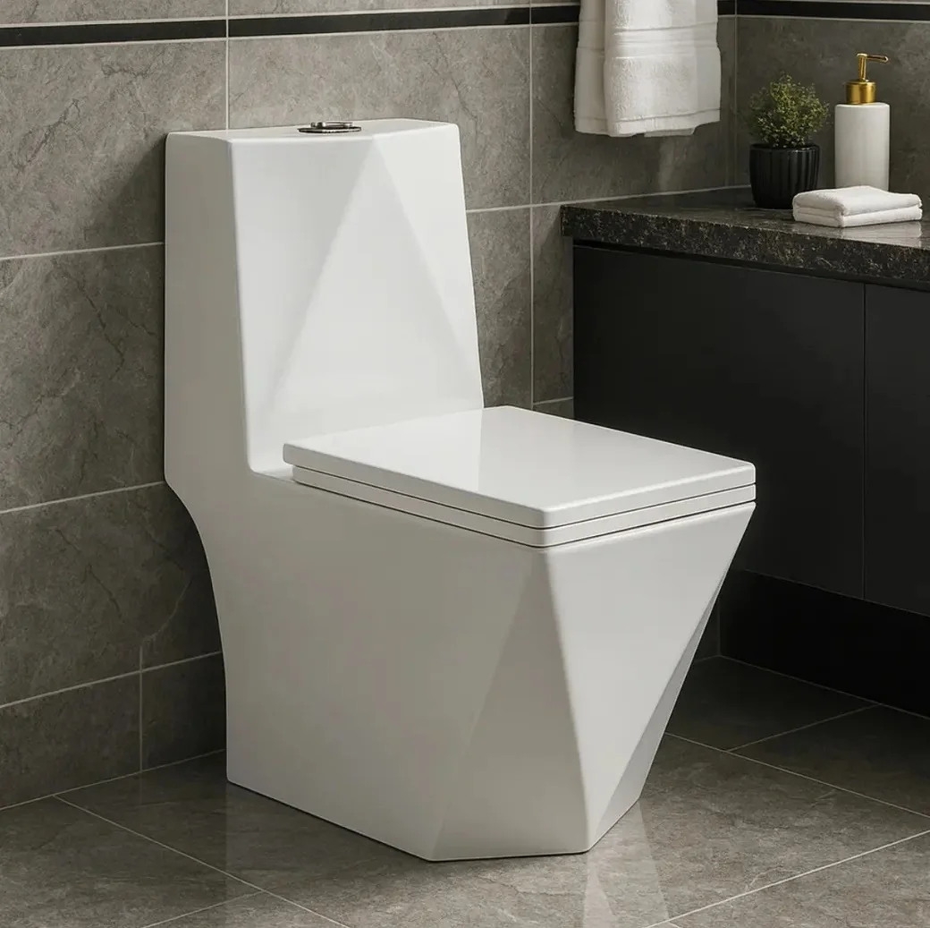 Vaso Sanitário Monobloco Completo Diamante Caixa Acoplada Branca