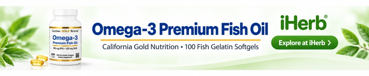 California Gold Nutrition Omega-3 Premium Fish Oil at iHerb